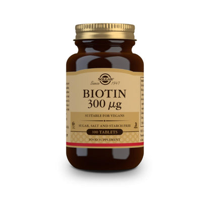 Biotin, 100 Tabletten à 300 μg