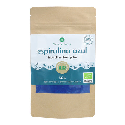 Blauwe spirulina Planeta Huerto 30gr