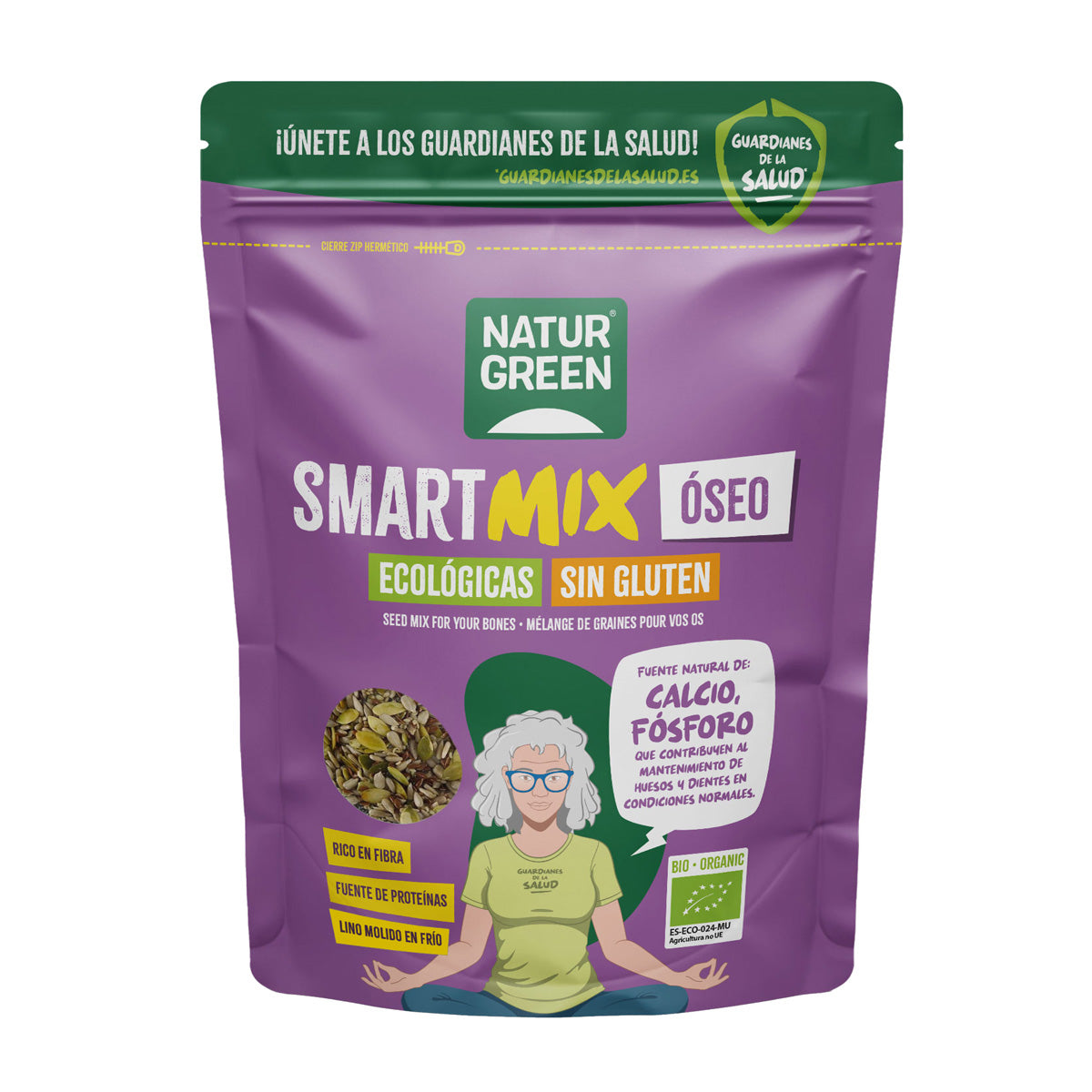 Mieszanka nasion SmartMix dla kości Bio Naturgreen 175 g