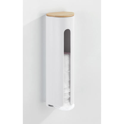 Caja para almohadillas de algodón Laresa blanco Wenko