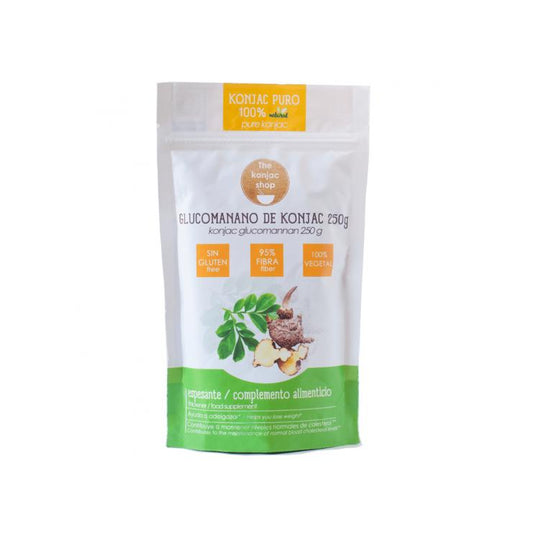Harina de glucomanano puro 250g The Konjac Shop