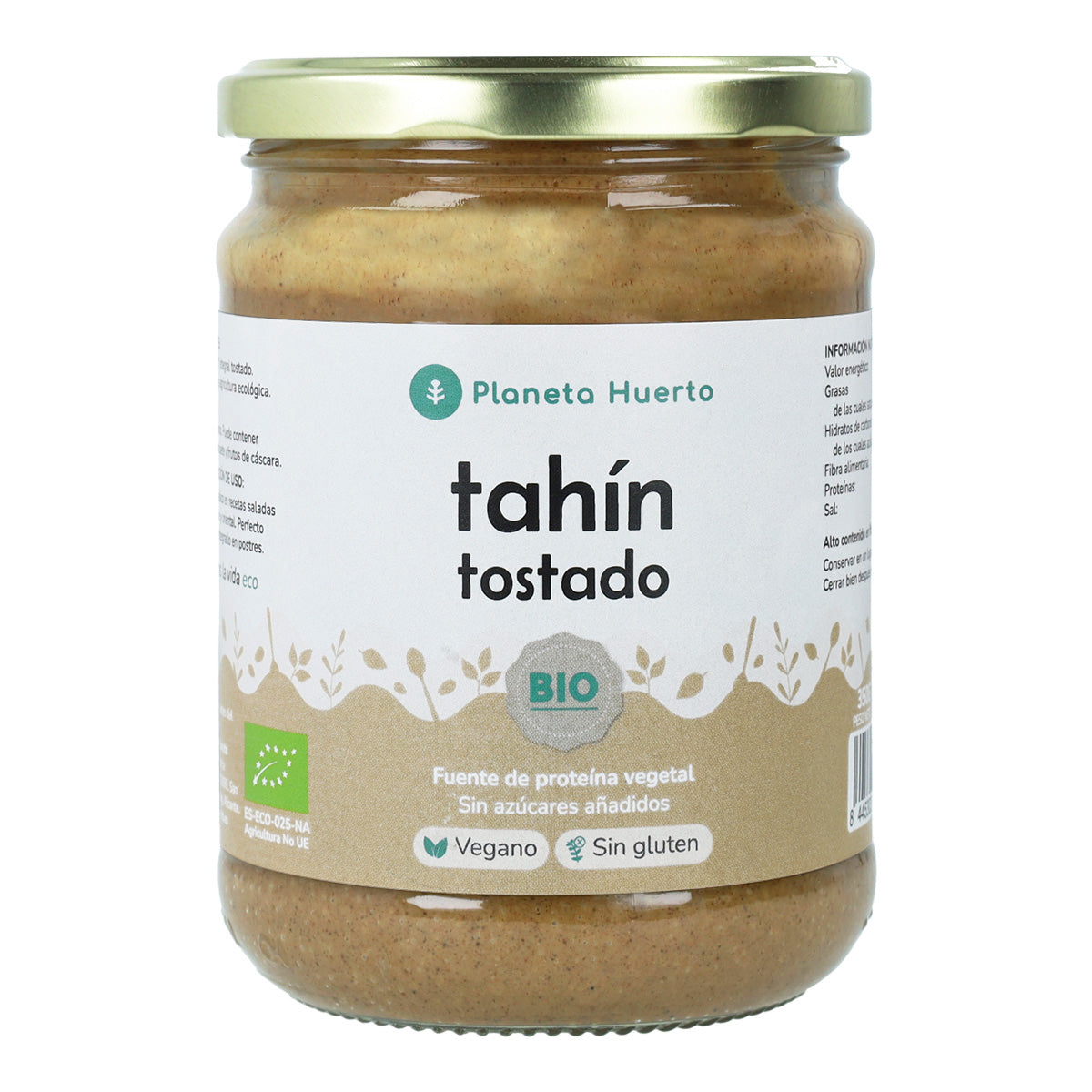 Geroosterde sesam tahini ECO Planeta Huerto 350 g