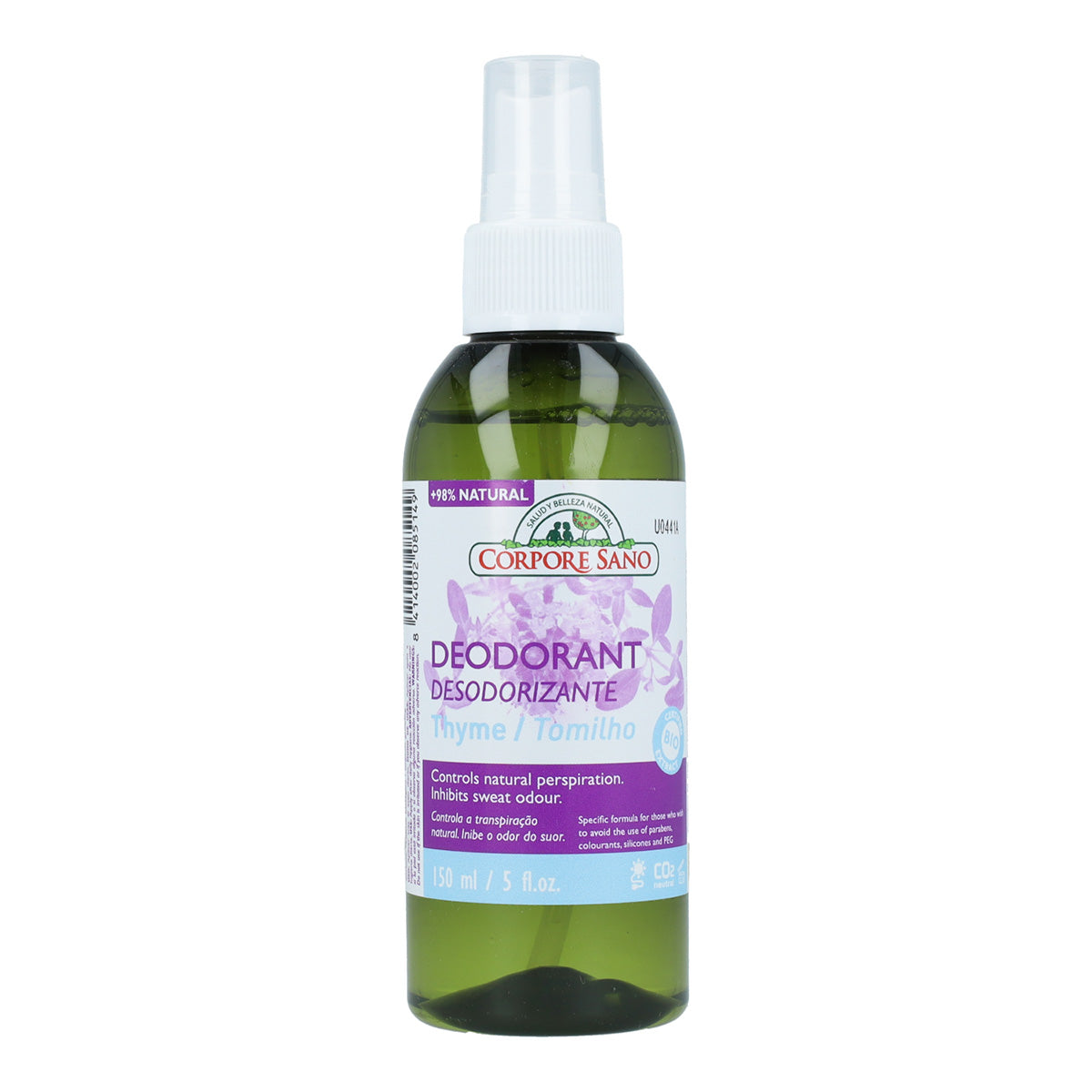 Confezione da 2 deodoranti al timo Corpore Sano 150 ml