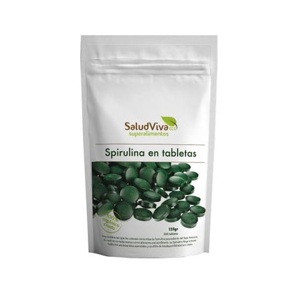 Spirulina ECO 260 tabletter 125 g, Salud Viva