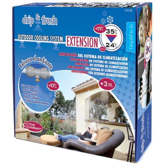 Kit d'extension pour système de nébulisation 3 m DripFresh