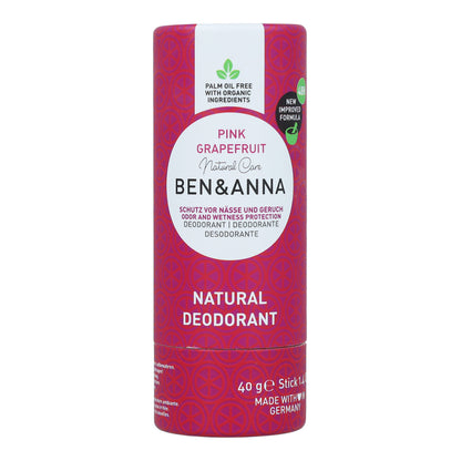 Deodorant (Zero Waste) Ben&Anna PinkGrapefruit  40 g