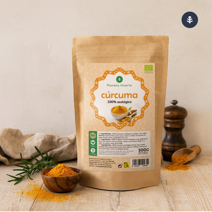 Kurkumapulver ECO Planeta Huerto 500 g