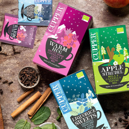 Infusion bio à la réglisse d'hiver, 20 sachets de thé