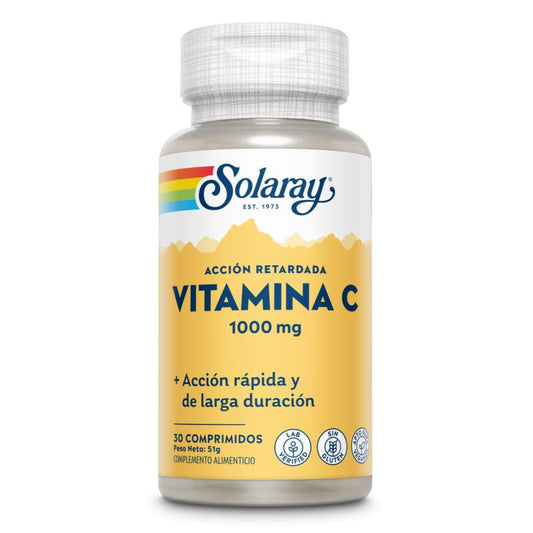 Small Vitamine C 1000 mg Solaray, 30 tabletten