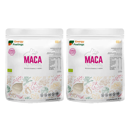 Confezione da 2 Maca BIO in polvere Energy Feelings 1 kg