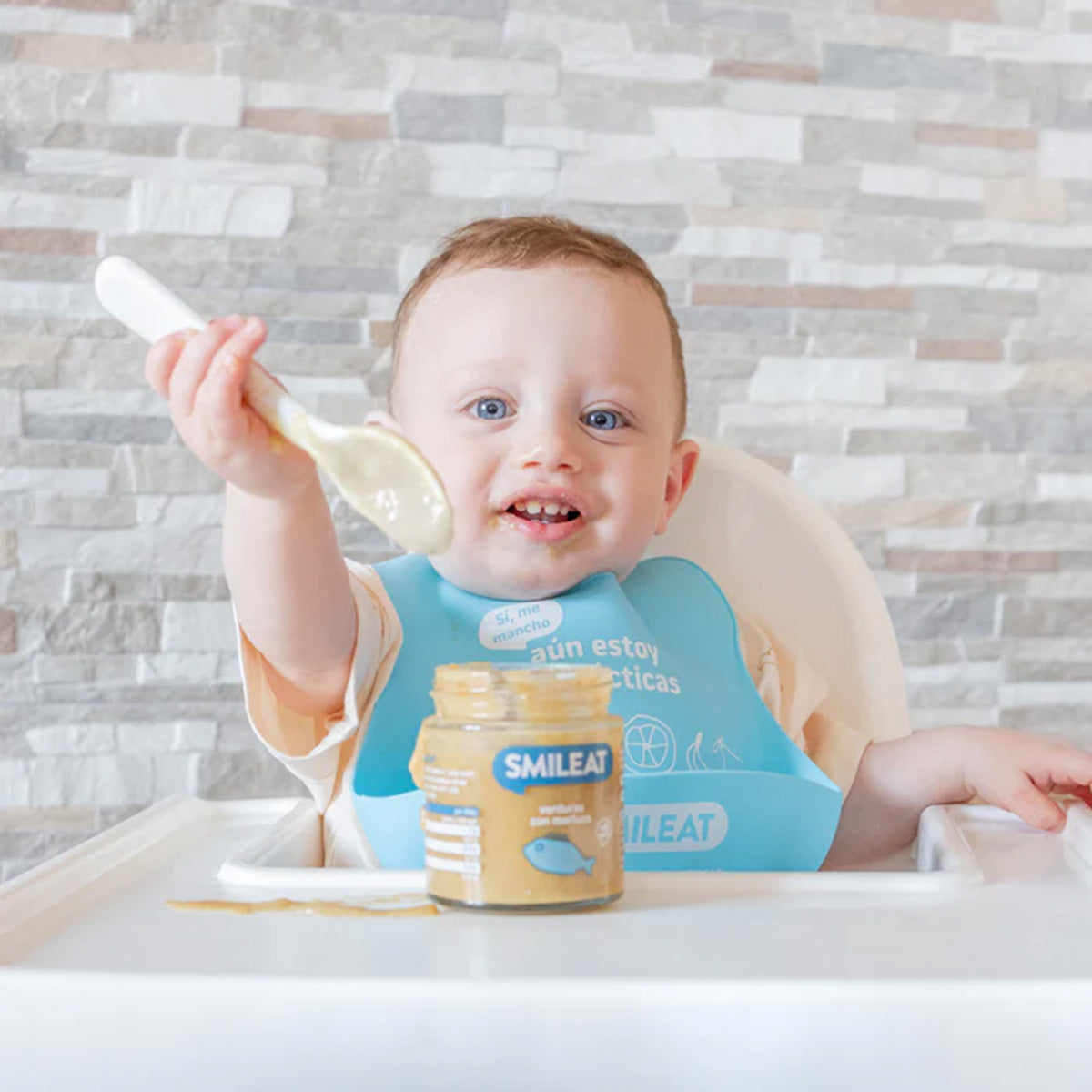 Pack 12 petits pots BIO légumes et merlu +6 mois Smileat 230 g