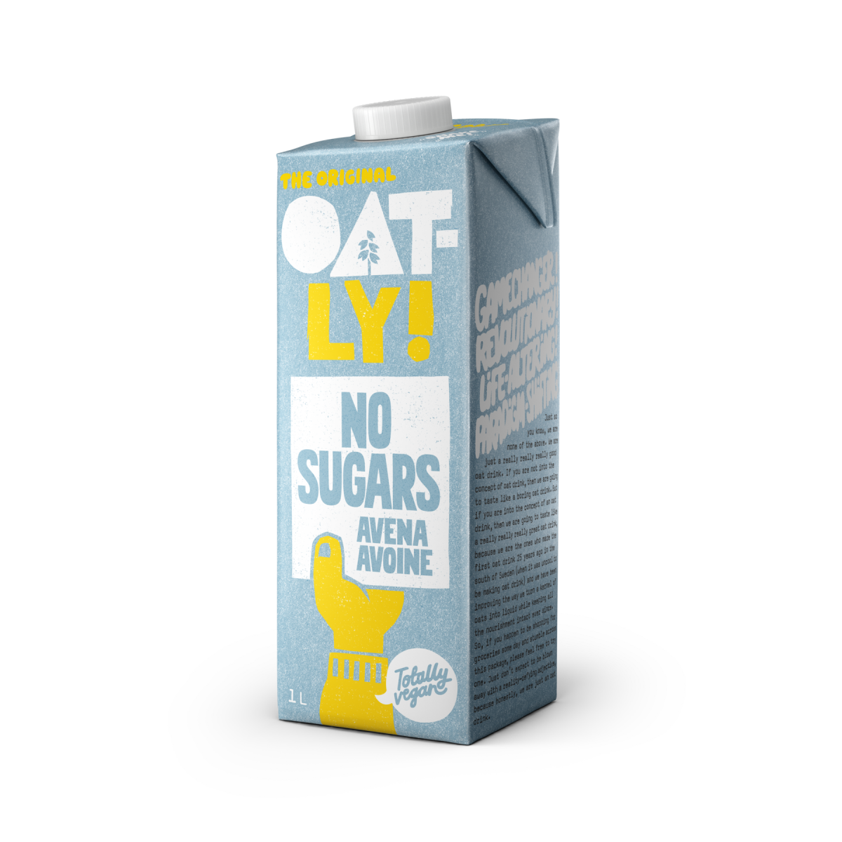 Oatly No Sugar Oat Drink 1 L
