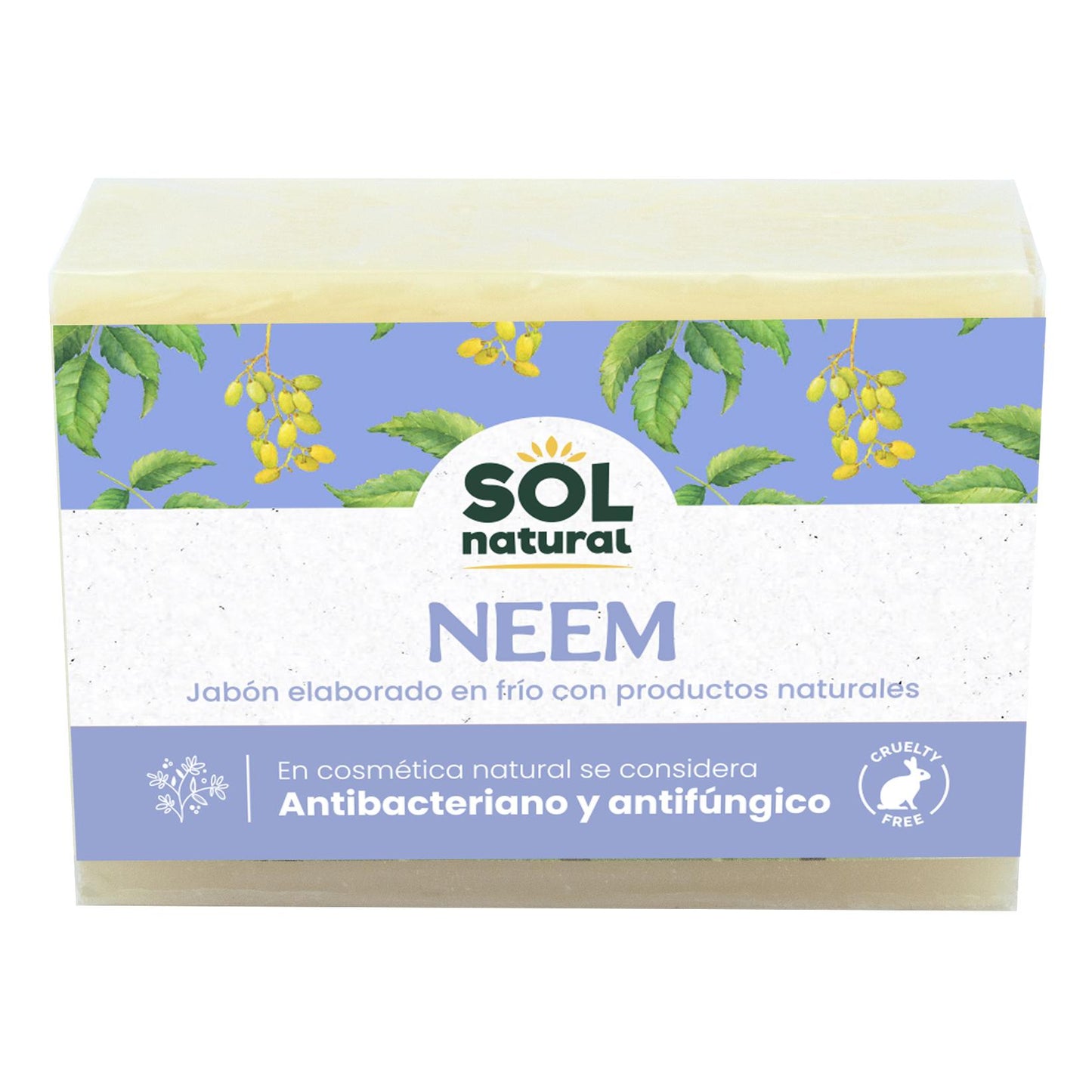 Sapone al neem Sol natural 100 g