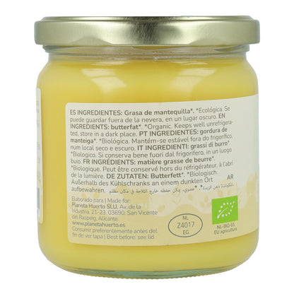 Planeta Huerto Organic Clarified Butter Ghee 300 g