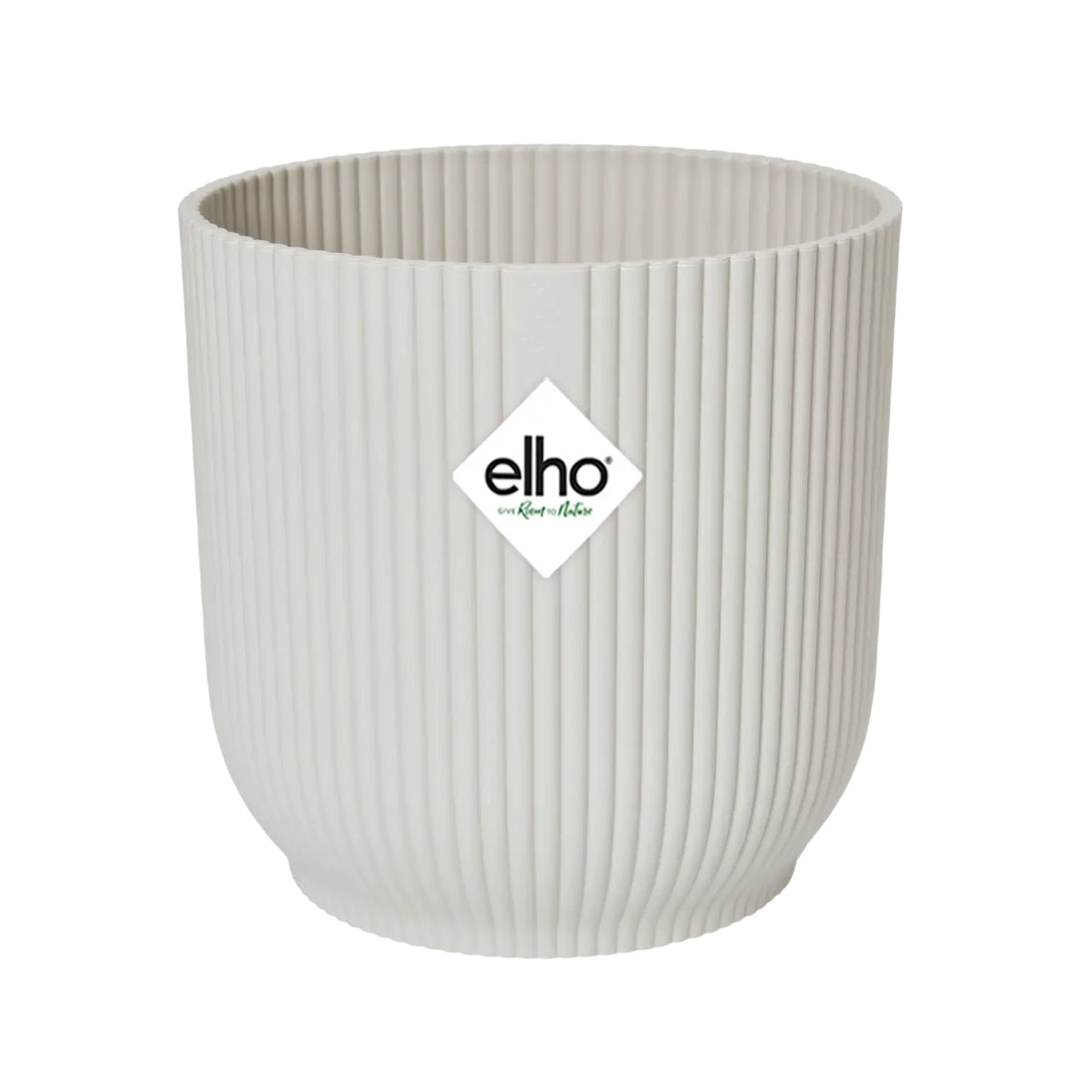 Bloempot vibes fold round silky white Elho 25 cm