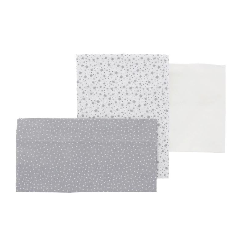 Lakenset voor wieg 3-delig Cuna 60 Forest Cambrass Forest Rosa