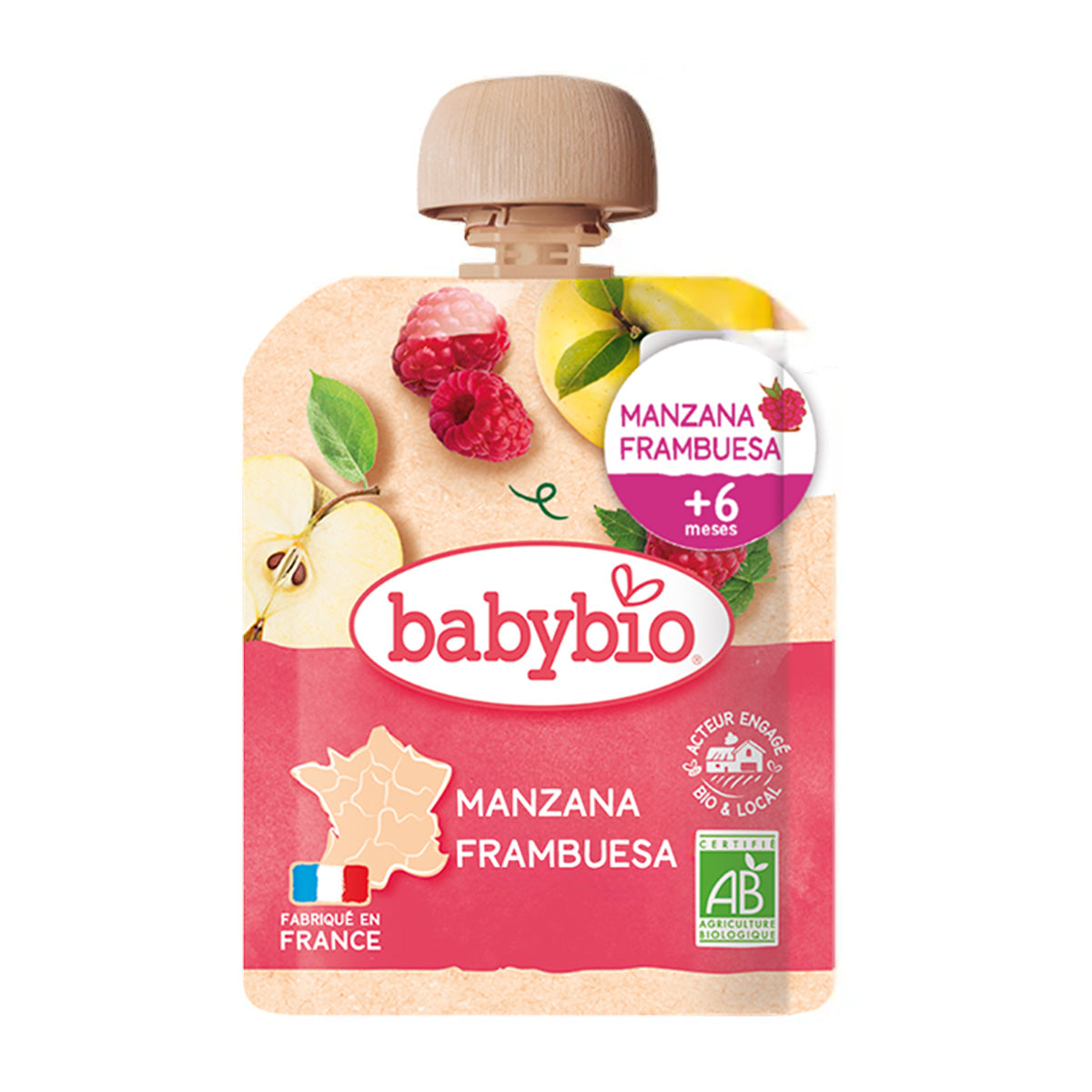 Organic Fruit Pouches Mix Pack (from 6 months) Babybio