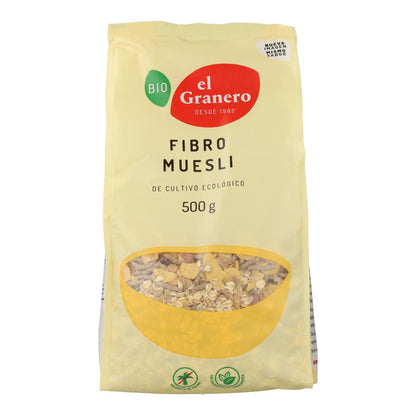 Fibro Muesli Bio El Granero, 500 g
