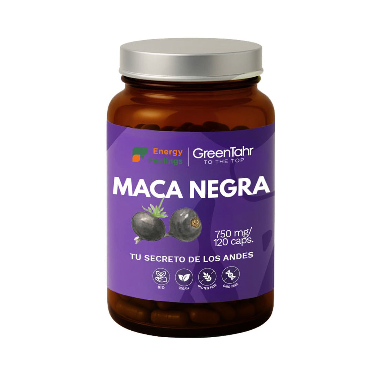 Maca Negra ECO Energy Feelings 120 Kapseln