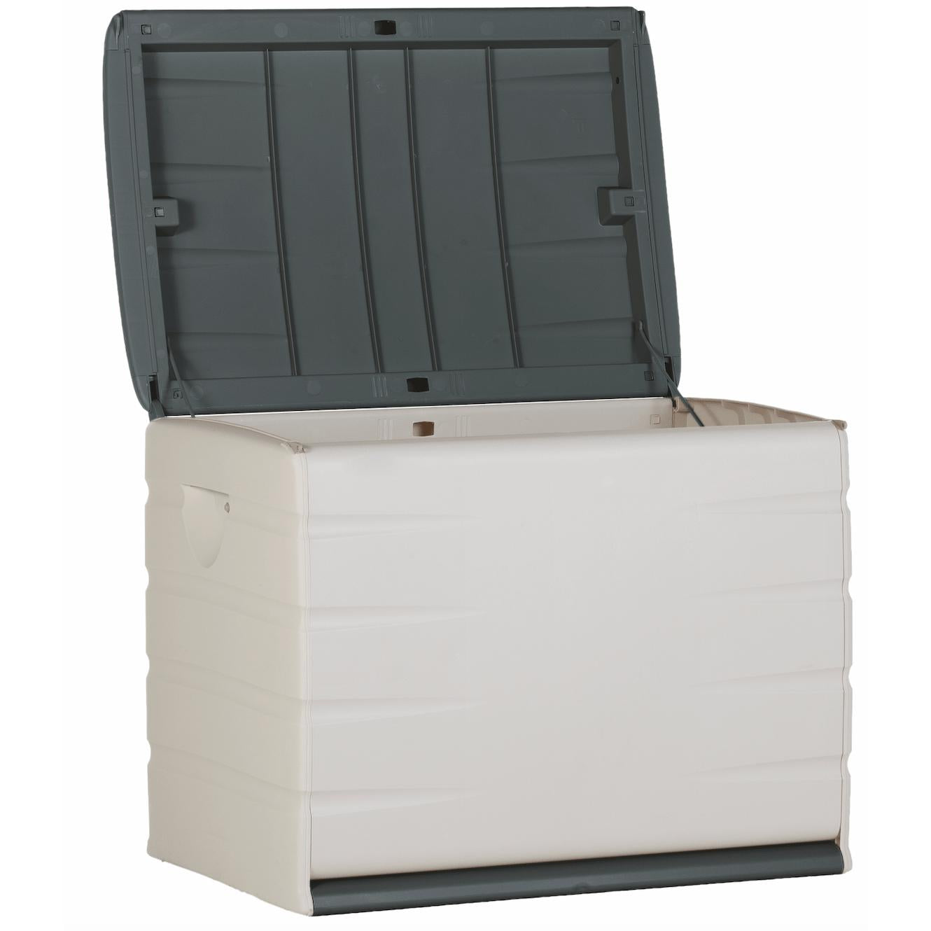 Baúl 80 cm Space Saver Plastiken Negro Beige (Reacondicionado)