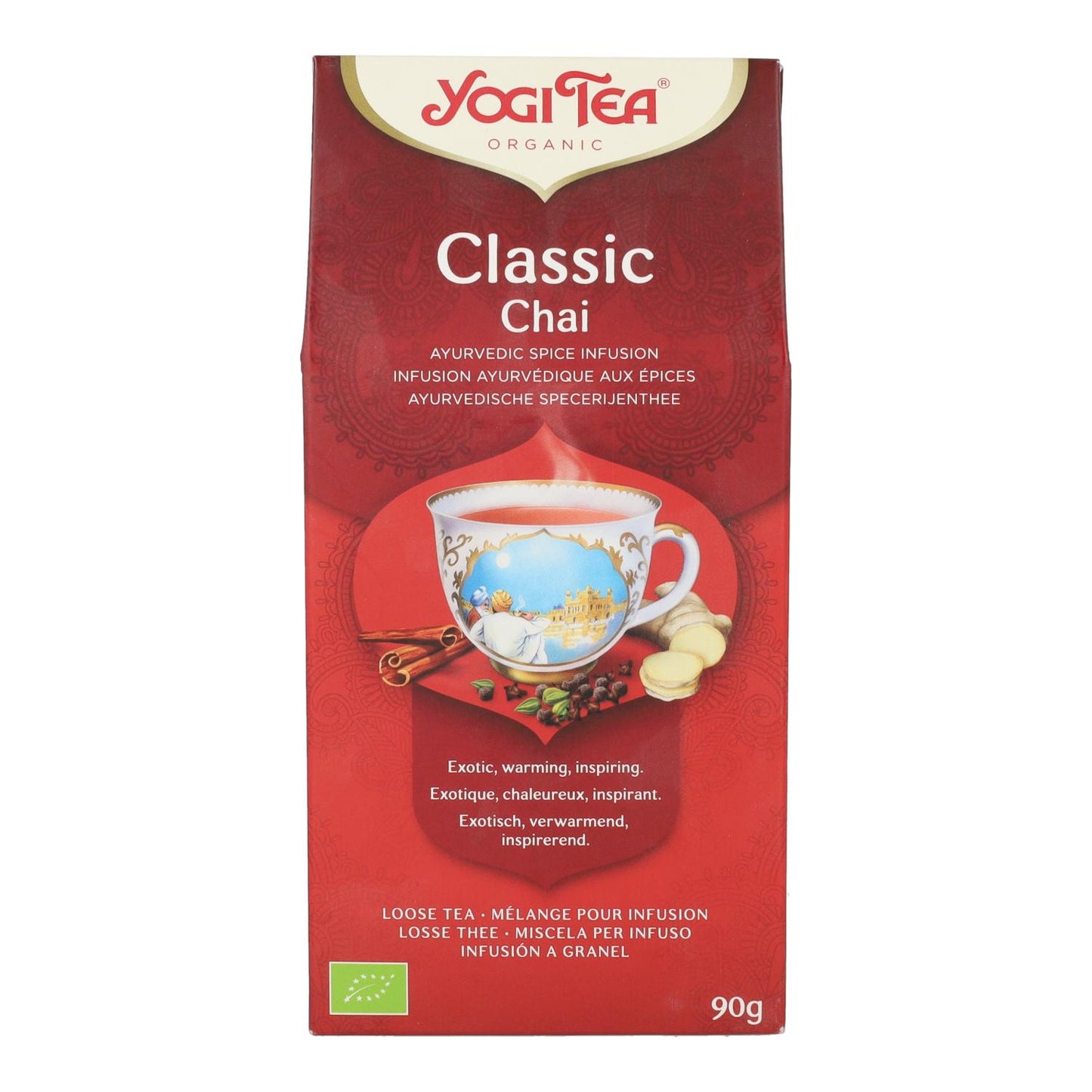 Yogi Tea Organic Classic Chai, 90 g