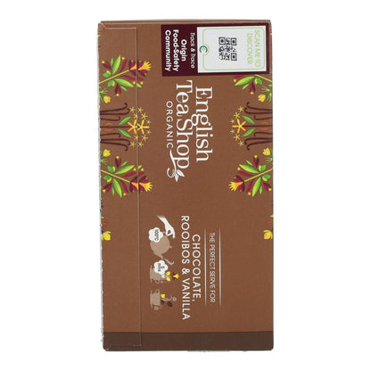 English Tea Shop Organic Rooibos Chocolate and Vanilla Tea, 40 g
