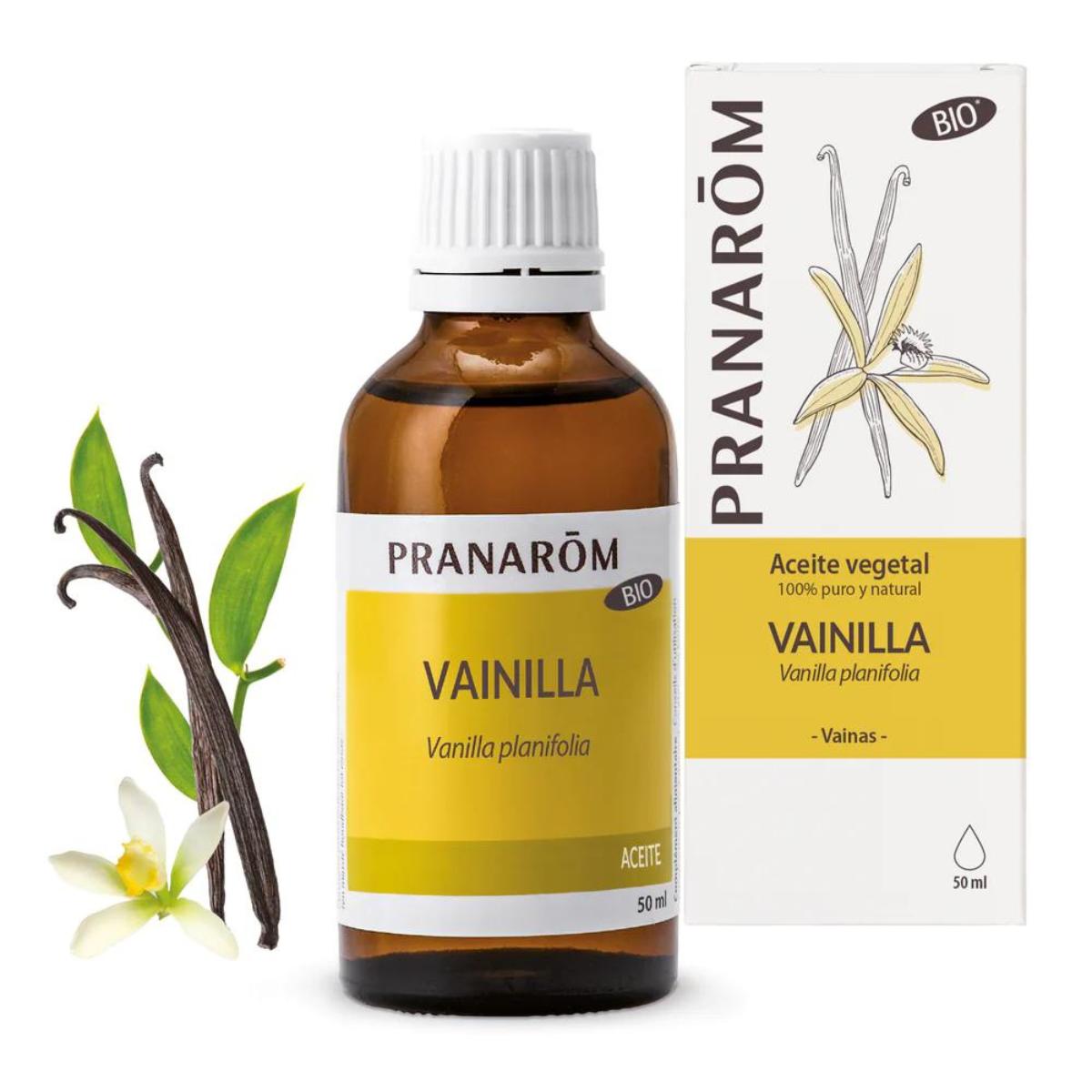Biologische vanilleolie, Pranarôm 50 ml