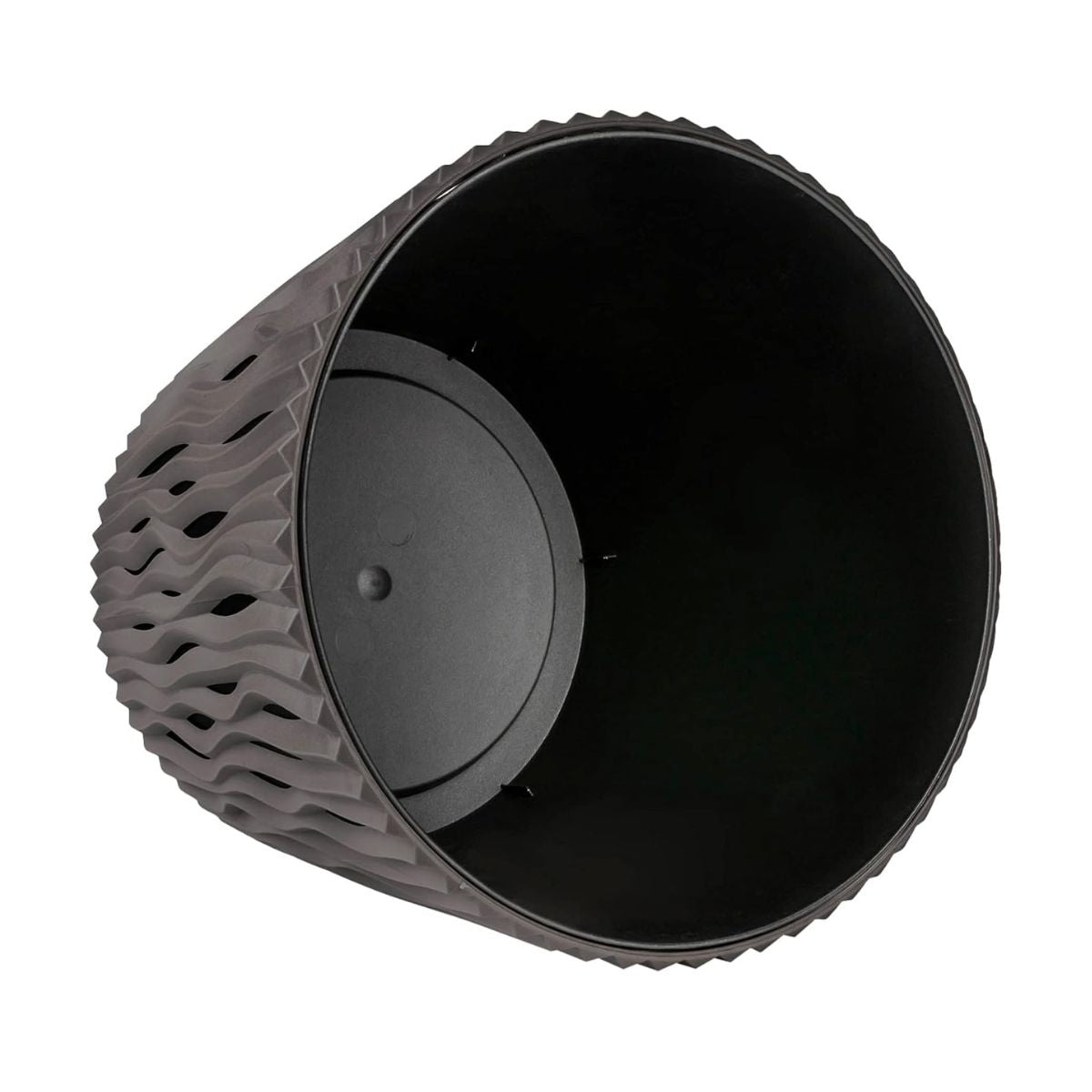 Duna-bloempot met grijs inzetstuk D 22 x 19