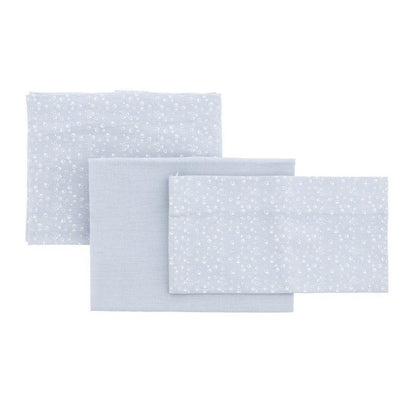 Sábana Cuna 3 Piezas (Cuna 60)  Cambrass  Sky gis