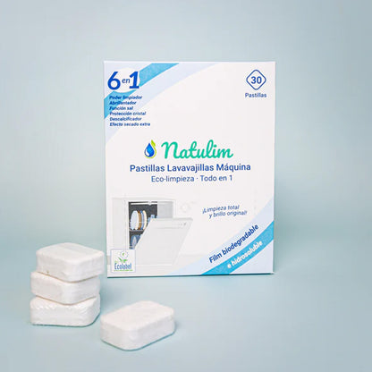 Eco diskmedel 6 i 1 Natulim 30 st