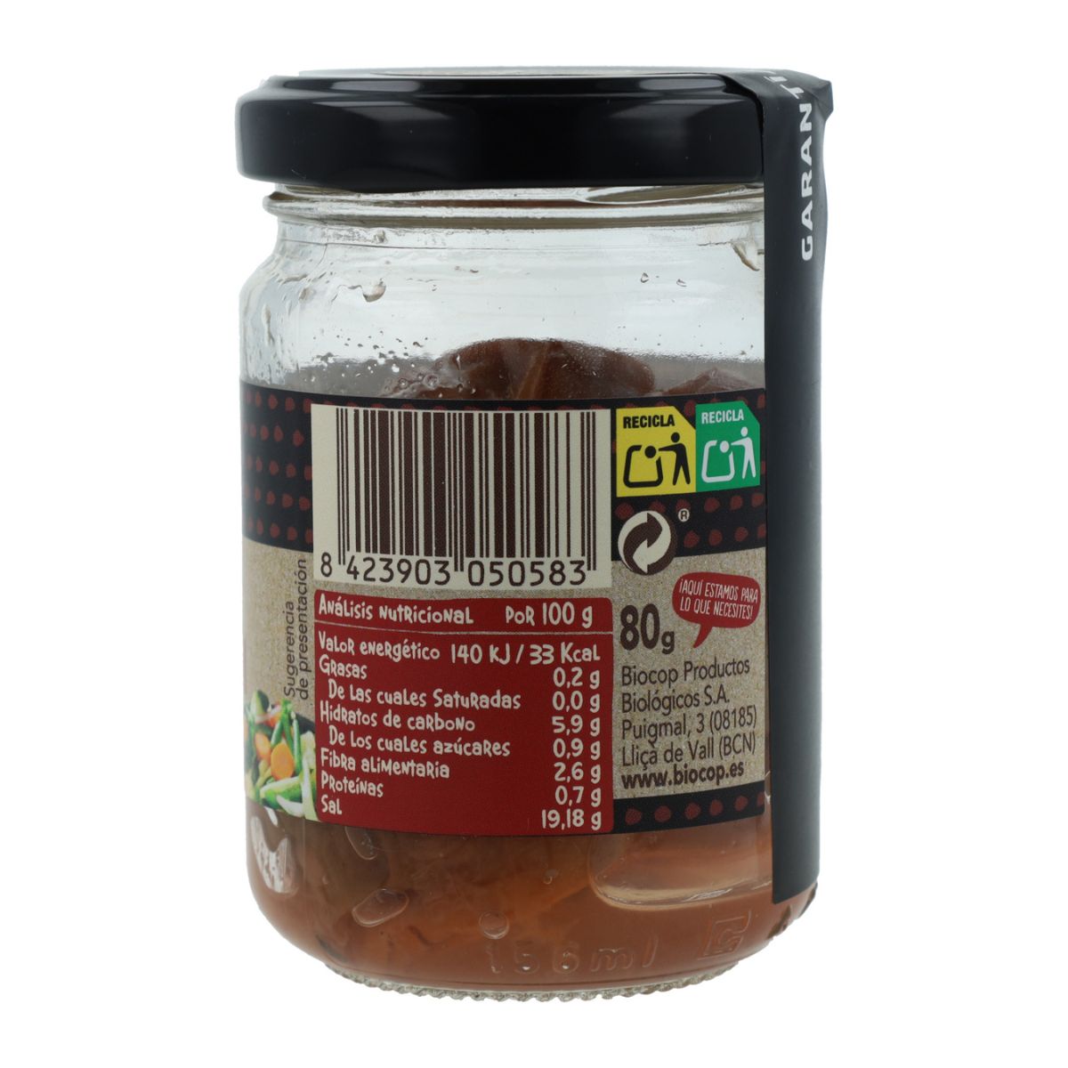 Hele umeboshi Biocop 80 g