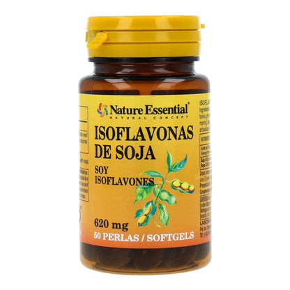 Isoflavony sojowe 610 mg Nature Essential 50 kapsułek