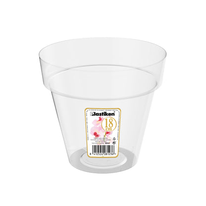 Pot transparent pour orchidées Tes ⌀14