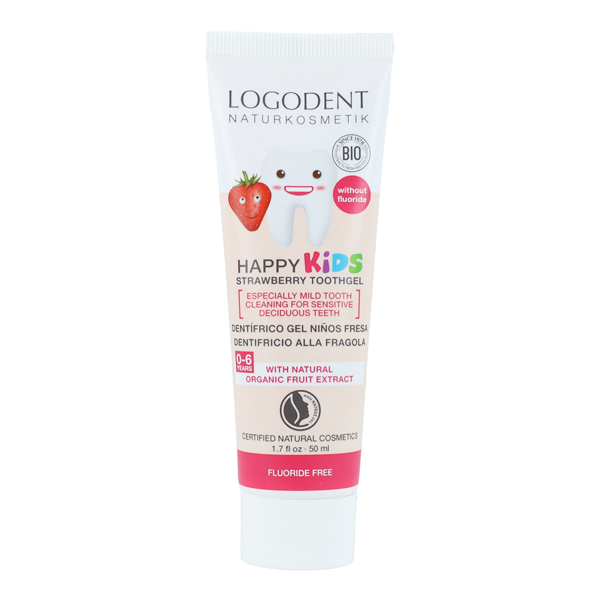 Logona Strawberry Toothpaste for Children 50 ml