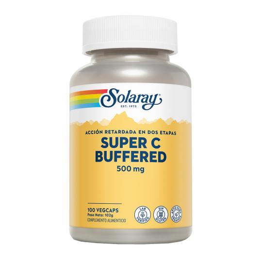 Super Bio C Buffered  Solaray, 100 gélules