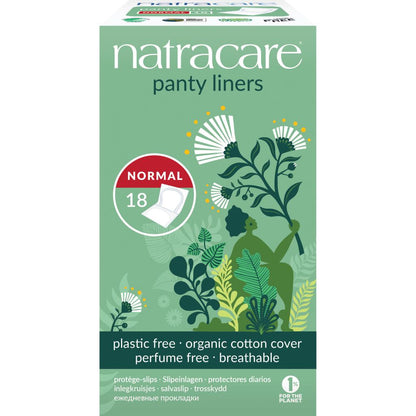 Natracare Normal Panty Liners (in individual sachets) 18 pcs