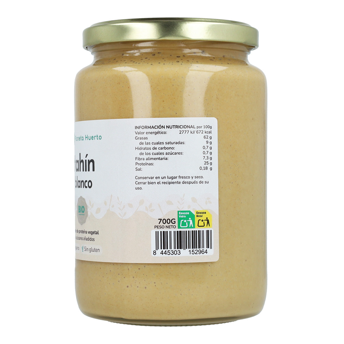 White Tahini ECO Planet Garden