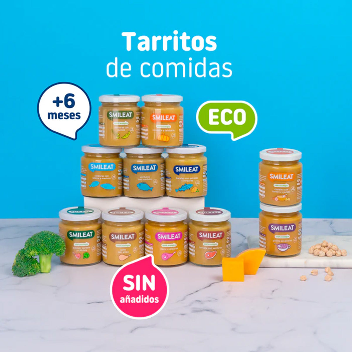 Bio-Glas Pute und Gemüse +6 Monate Smileat, 230 g