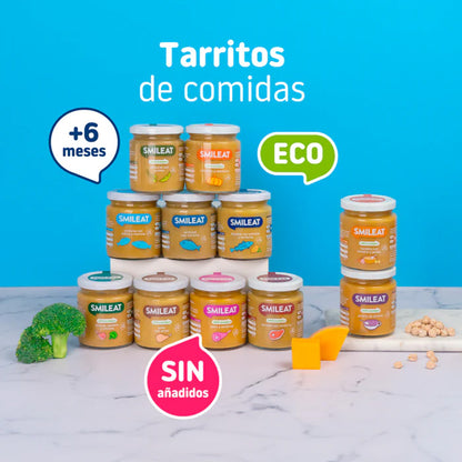 Bio-Glas Pute und Gemüse +6 Monate Smileat, 230 g
