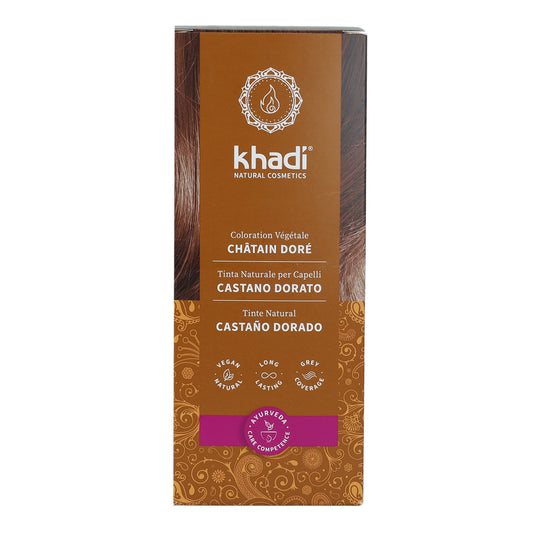 Tintura naturale color castano dorato Khadi 100 g