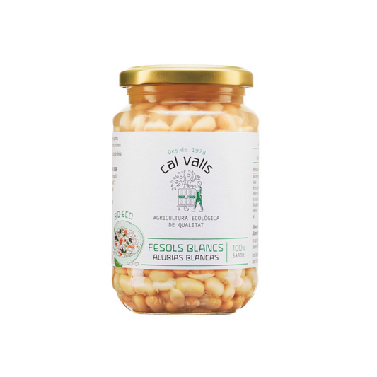 Alubias Blancas Cocidas Eco Cal Valls 350g
