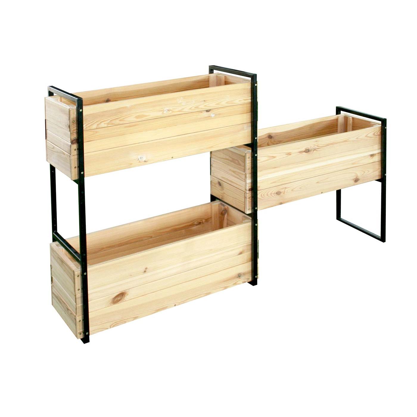 Fioriera Blakea a 3 scomparti