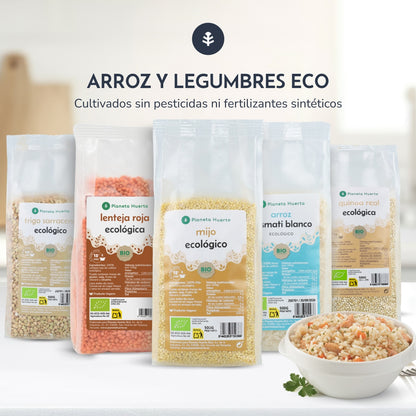 Arroz Basmati integral ECO Planeta Huerto 500 g