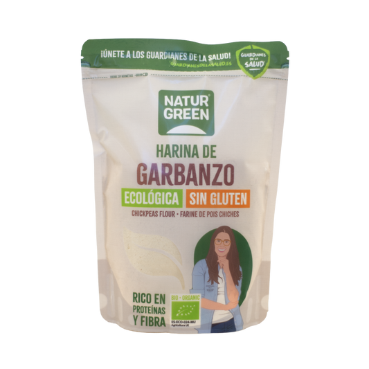 NaturGreen Organic Gluten-Free Chickpea Flour 500 g