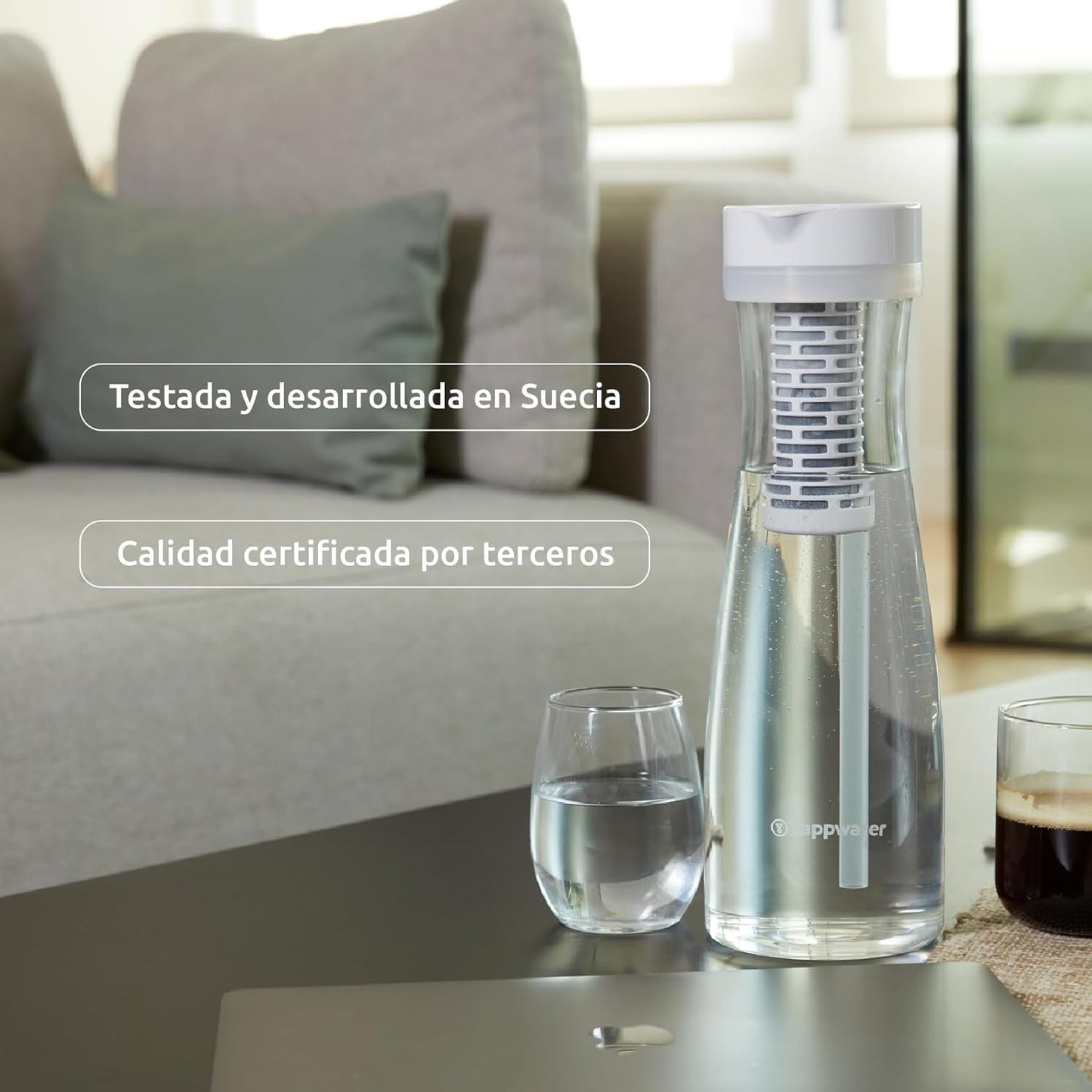 PitcherPro SMR Tappwater Glass Filter Jug 1.45 l