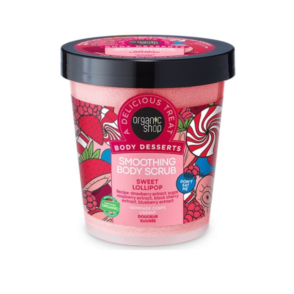 Organic Shop Lollipop Body Scrub 450 ml