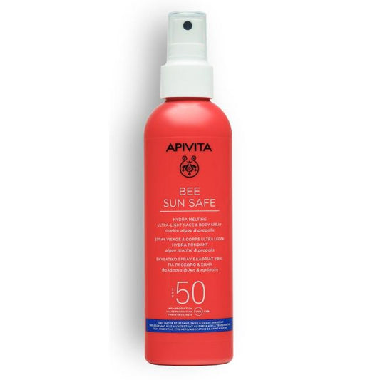Sonnenspray Hydra Melting SPF50 Apivita 200 ml