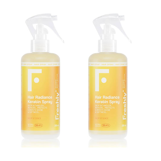 Pack 2x Spray à la kératine Hair Radiance Freshly 200 ml