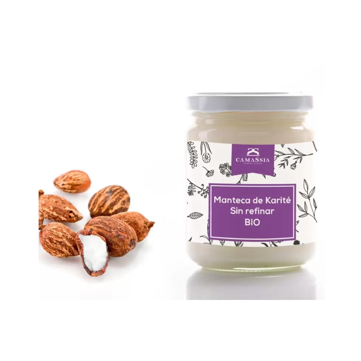 Onverfijnde biologische sheaboter, Camassia 100 g