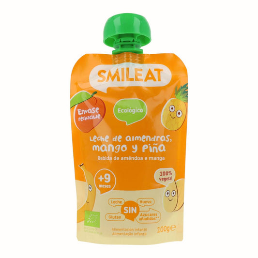 Almond, Mango and Pineapple Pouch ECO Smileat, 100g